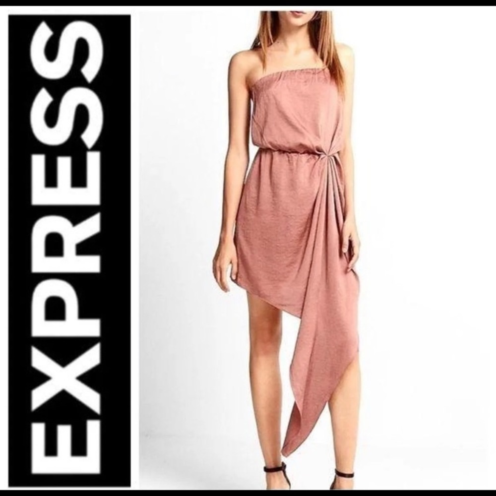 Express Size Large Asymmetrical Slip on Dress - Picture 1 of 4